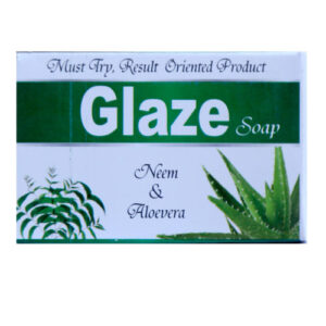 Glaze Soap Neem & Aloevera Flavour (75gm)