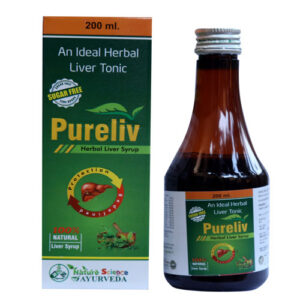 Nature Science Ayurveda Pureliv liver Tonic ( 200 ml) Usefull in  Redifined & Protection Of Liver Purelive is 100% Natural Ayurvedic Herbal Tonic.